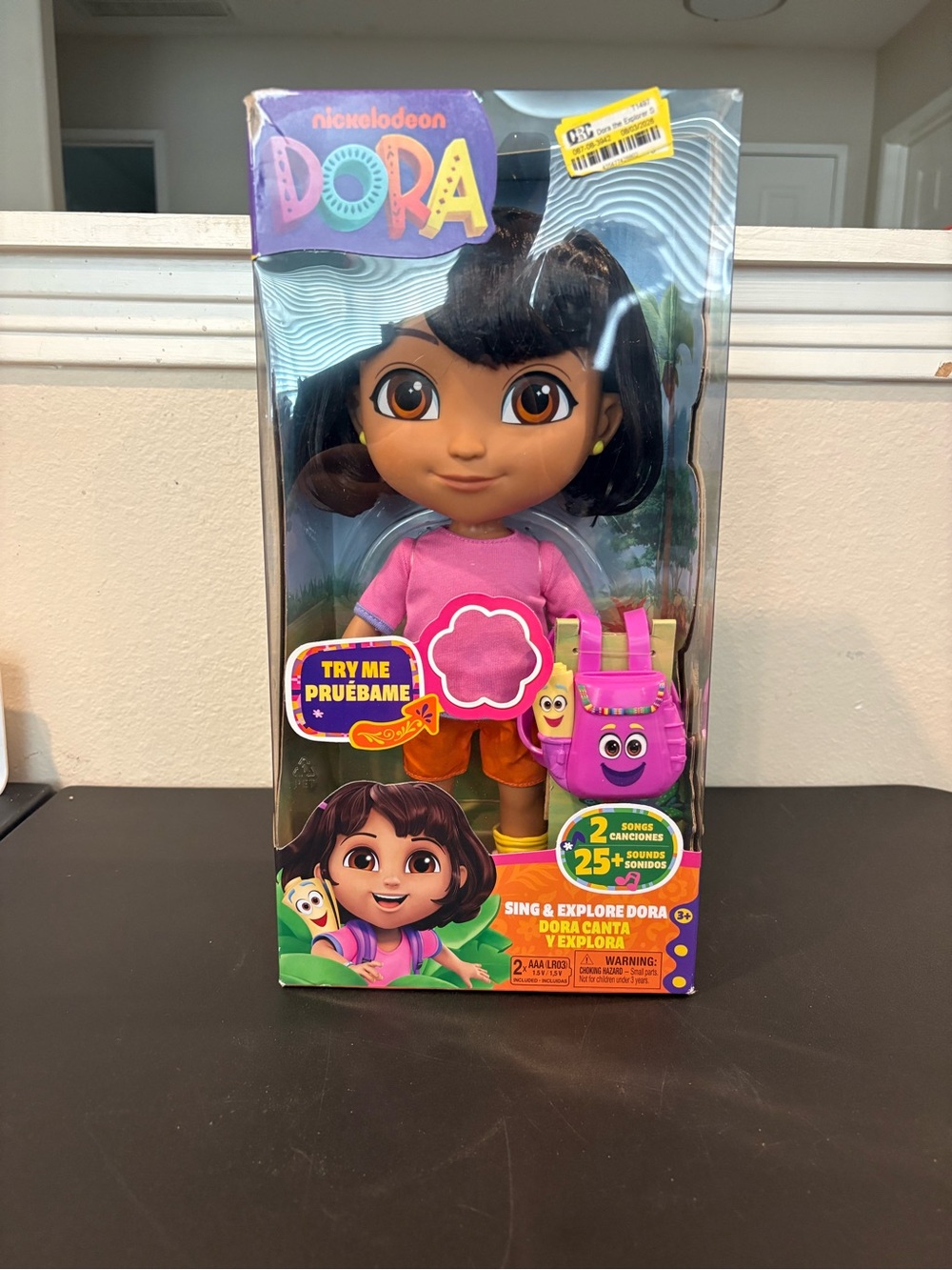 Nickelodeon Dora The Explorer Sing & Explore 12" Doll,  2 Songs,  25+ Sounds  3+